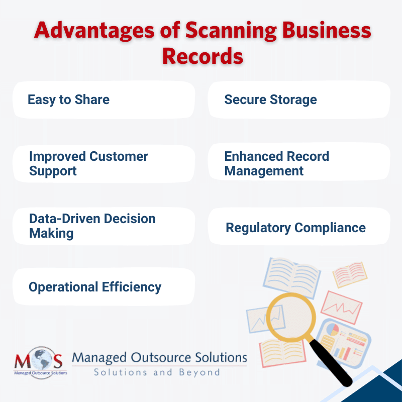 Advantages of Scanning Business Records