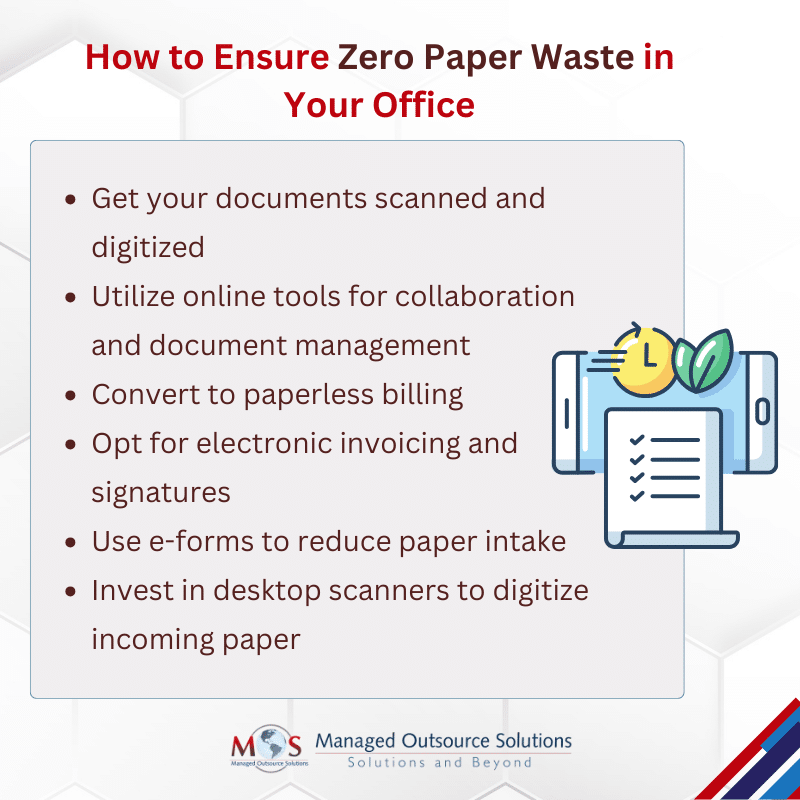 How to Ensure Zero Paper Waste in Your Office