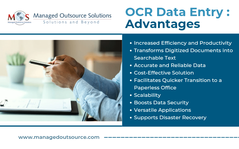 Advantages of OCR Data Entry