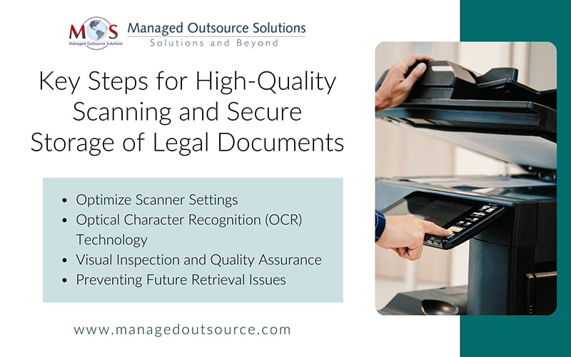 Key Steps for High-Quality Scanning and Secure Storage of Legal Documents