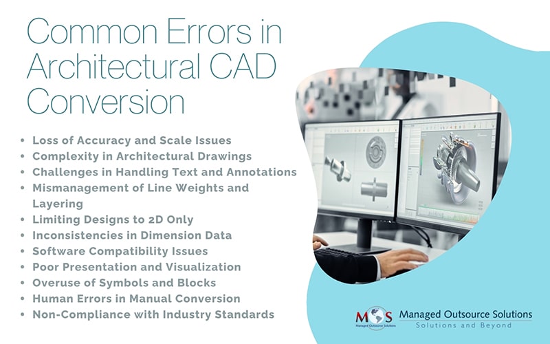 Common Errors in Architectural CAD Conversion